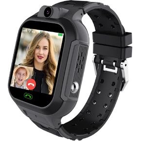 4G Kids Smart Watch GPS Tracker - Smartwatch with Two Way Call Video Calling Voice Chat SOS Class Mode Stopwatch Pedometer Games Wi-Fi Touch Screen Alarm Clock Smartwatches for Boys Girl (Pink) in Saudi Arabia