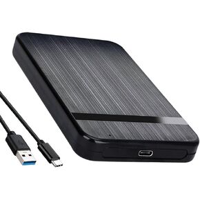 النوع C 2.5 بوصة SATA Mobile HDD Case مع كابل USB ، USB 3.0/2.0 إلى SATA حاوية محرك الأقراص الثابت in Kuwait