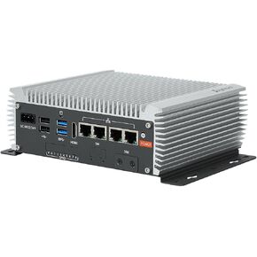 4*RJ45 Network Ports Industrial mini PC,Fanless mini pc Alder Lake-N97 Quad-core 8GB+128GB, 1*HDMI, 2*USB3.2, 2*USB2.0, 2*COM RS232/RS485,Windows 11 Pro Linux in Saudi Arabia