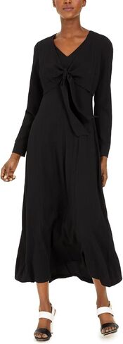 Calvin Klein Women's Maxi Dress with Tie Front in Saudi Arabia