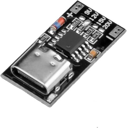 10-Pack USB-C Fast Charging Trigger Module - PD3.0/QC4+/PPS 9V 12V 15V 20V Adjustable Voltage Power Supply Board with AFC/FCP Protocol Support for Power Banks & DIY Projects (Type-C PD Decoy Board)​ in Saudi Arabia