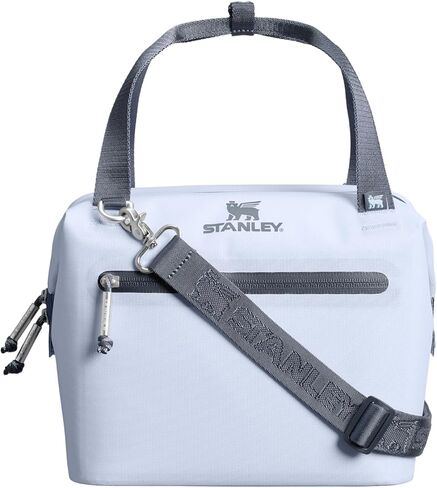 Stanley طوال اليوم Julienne Mini Soft Cooler Bag و Box Box 7.4 Quarts | 10 يمكن أن تبرد مع مقابض وحزام | يبقى باردًا لساعات | حقيبة سفر معزولة مع سحاب | BPA خالية | انخفاض الندى in Saudi Arabia