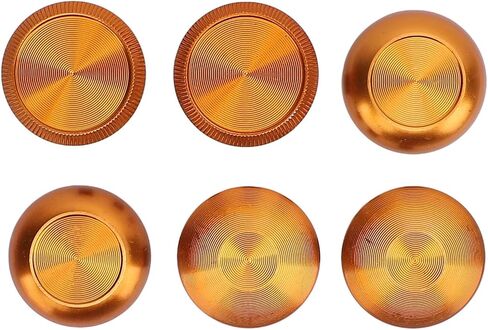 قم بتوصيل وتشغيل 6pcs ألومنيوم سبيكة المعادن التناظرية الإبهام و ABS Metal Tensole Grips لوحدة التحكم في اللعبة (Yunseity2w8bn61psu-13) in Saudi Arabia