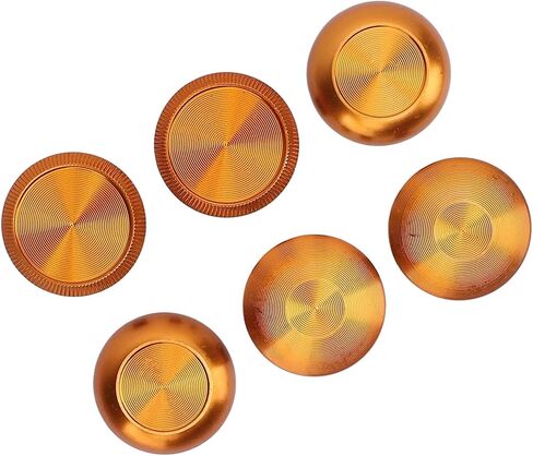 قم بتوصيل وتشغيل 6pcs ألومنيوم سبيكة المعادن التناظرية الإبهام و ABS Metal Tensole Grips لوحدة التحكم في اللعبة (Yunseity2w8bn61psu-13) in Saudi Arabia