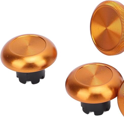 قم بتوصيل وتشغيل 6pcs ألومنيوم سبيكة المعادن التناظرية الإبهام و ABS Metal Tensole Grips لوحدة التحكم في اللعبة (Yunseity2w8bn61psu-13) in Saudi Arabia