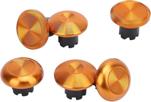 قم بتوصيل وتشغيل 6pcs ألومنيوم سبيكة المعادن التناظرية الإبهام و ABS Metal Tensole Grips لوحدة التحكم في اللعبة (Yunseity2w8bn61psu-13) in Saudi Arabia
