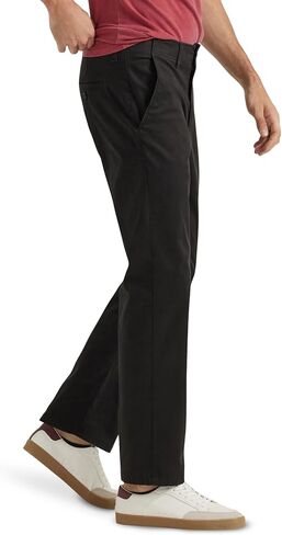 Lee Men's Performance Series Extreme Comfort Straight Fit Pant, Black, 34W x 28L in Saudi Arabia