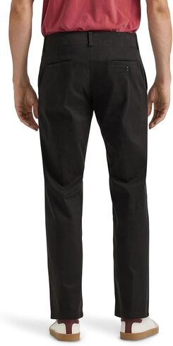Lee Men's Performance Series Extreme Comfort Straight Fit Pant, Black, 34W x 28L in Saudi Arabia