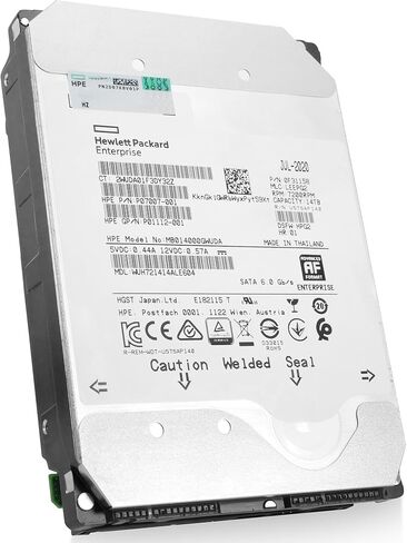 HP/WD WUH721414ALE604-0F31158 14TB 7.2K RPM SATA 6Gb/s 512e 3.5in MB014000GWUDA P07007-001 Enterprise HDD (Renewed) in Saudi Arabia