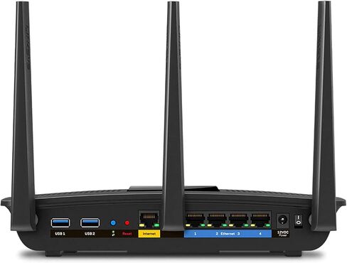 Linksys EA7500 جهاز توجيه Wi-Fi مزدوج النطاق للمنزل (جهاز التوجيه اللاسلكي السريع MU-MU-MUMO) in Saudi Arabia