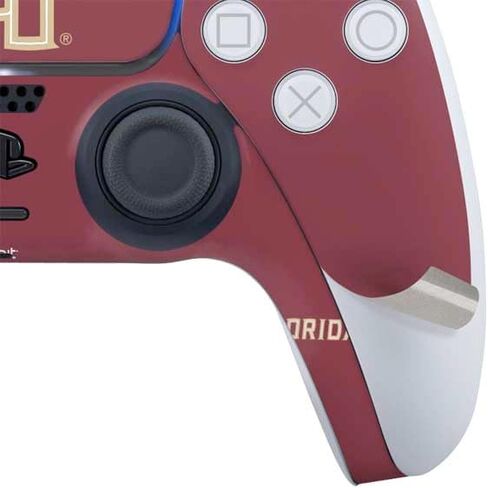 Skinit Decal Gaming Skin Compatible with PS5 Slim Digital Edition Bundle - Officially Licensed Florida State FSU Seminoles Logo Design in Saudi Arabia