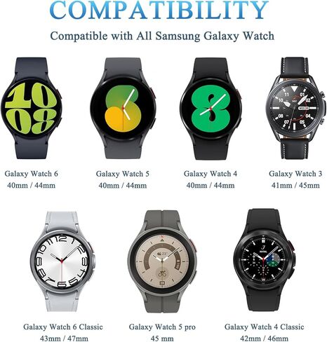 Dock Charger USB-C لـ Samsung Galaxy Watch ، تم ترقيته من Dock Cradle Dock لـ Galaxy Watch 7/6/5/5 Pro/4/4 Classic/3/Active/Ultra/Fe in Kuwait