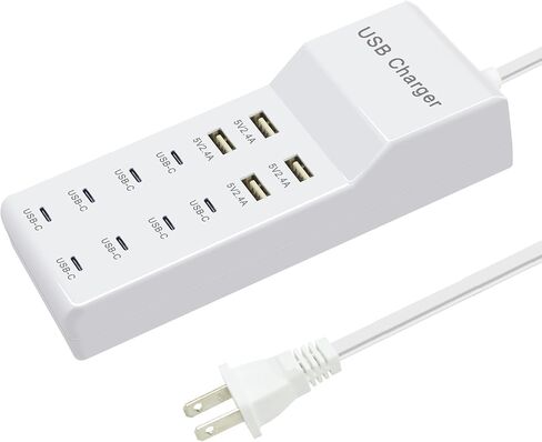 محطة شحن USB شاحن حائط متعدد المنافذ شحن سريع in Kuwait