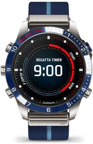 Garmin MARQ Captain, Men's Luxury Tool Watch with Advanced Nautical Features, Track Wind Speed, Direction, Temperature and Tide Information in Saudi Arabia