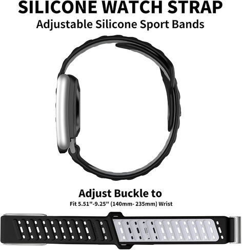 Sport Bicep Band Compatible with WHOOP 5.0 One and Peak, Soft Adjustable Silicone Waterproof Breathable Replacement Wristbands for Whoop 5.0 Accessory for Health & Fitness Wearable in Kuwait