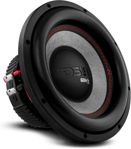 DS18 GEN-X124D Subwoofer in Black - 4 Layer Black Aluminum Voice Coil, 12", 900W Max Power, 450W RMS, Dual 4 Ohms - Powerful Car Audio Bass Speaker (1 Speaker) in Kuwait