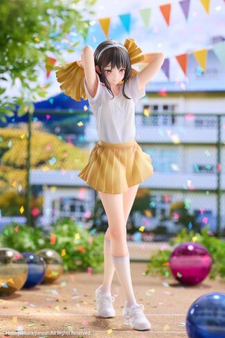 Cheerleader Misaki Illustrated by Jonsun, Limited Edition with Bonus Item, Total Height Approx. 9.8 inches (250 mm) (Base Included) PVC and ABS 1/6 Scale Complete Figure in Saudi Arabia
