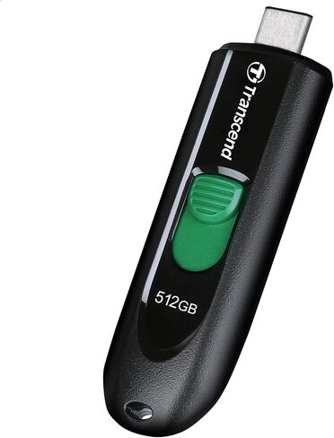 Transcend 512GB JetFlash 790C USB 3.2 Gen 1 Type-C Drive Black-TS512GJF790C in Saudi Arabia