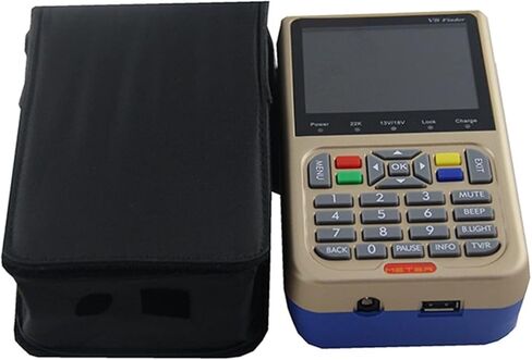 Finder Digital Satellite Finder ، V8 Finder Meter (V-73HD) 1080p الإصدار HD Meterdigital Convector Coken in Kuwait