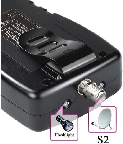 Finder Digital Satellite ، FF-8900 SAT Finder لمستقبل الأقمار الصناعية DVB S2/DVB S DISH Satfinder Compass Satellite Search Meter Search ، Matelite Meter in Kuwait