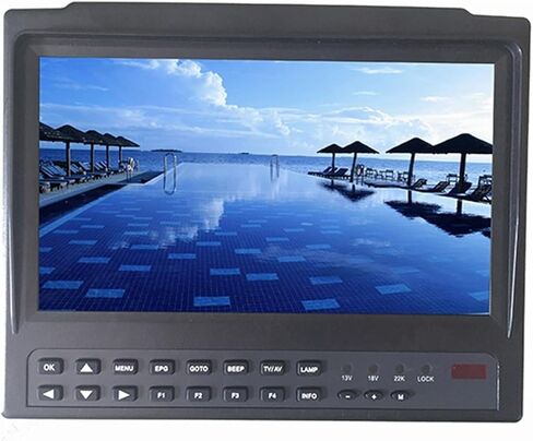 Digital Satellite Finder, 7inch Portable Widescreen Satellite Finder Support DVB-S/S2 MPEG-4 Satellite Finder For HD Signal Support AHD TVI CVI Camera,Satellite Finder Meter in Saudi Arabia
