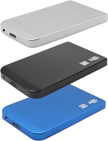 HUIOP 2.5in USB3.0 Hard Drive Box, 2.5in USB3.0 SSD HDD Hard Drive Box 5Gbps 3TB USB3.0 Portable Hard Drive Box (Blue) in Saudi Arabia