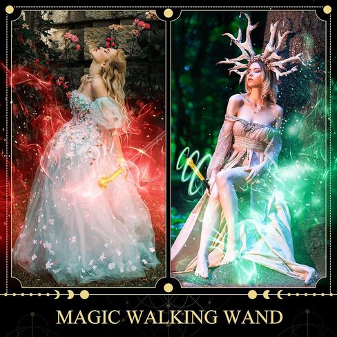 Chivao 3 قطع من عصا الكوبرا المصرية للهالوين على شكل جمجمة عصا عتيقة للمشي باللون الذهبي والفضي والقواد قصب الفرعون الأفعى الصولجان الملك للبالغين والنساء والرجال والإكسسوارات التنكرية in Kuwait