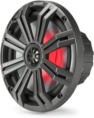 KICKER 8 Inch KM-Series Marine Speaker Bundle KM84LCW with KMLC LED Remote in Saudi Arabia
