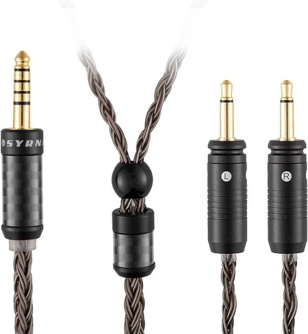 كابل متوازن 4.4 ملم متوافق مع Focal Clear MG، Stellia، Celestee، Elear، Elegia، Elex، Radiance Headphone لترقية استبدال الكابل البؤري 16 كور (مع 4.4 ملم متوازن، 2 متر 6.5 قدم) in Kuwait