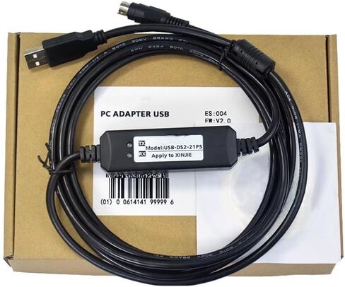 USB-DS2-21P5 Servo Drive Debugging Cable Data Cable Programming Cable Communication Download Cable Economy 3 Meter in Saudi Arabia