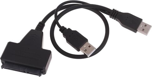 7+17 PIN ADAPTER ل A1466 A1465 A1398 A1425 2012 SSD إلى بطاقة محول 22PIN 22PIN مع كابل USB A1465 in Saudi Arabia
