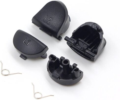 L2 R2 L1 R1 Game Controller Buttons Gamepad Buttons مع Springs Prevent Parts لـ Sony PlayStation 4 in Kuwait