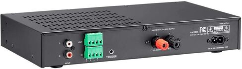 Monoprice SWA-200 Subwoofer Amplifier - 200 Watt with Crossover, Phase Control, Black in Saudi Arabia