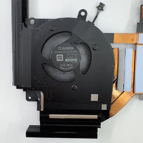 Replacement for Dell Alienware X17 R2 Cooling Heatsink with Fan 015Y2R 15Y2R AT3Q30032A0 in Saudi Arabia