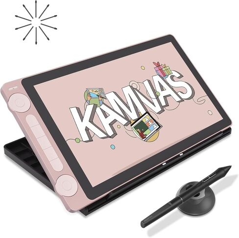 Huion Kamvas 13 (Gen 3) رسم قرص مع شاشة ، 10 حزمة استبدال NIBS PN06 in Kuwait