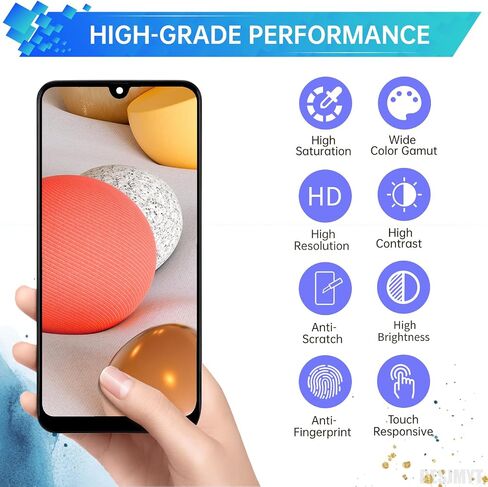 for Samsung Galaxy A42 5G Screen Replacement with Frame LCD Display Touch Digitizer Full Assembly Fix Glass with Repair Tools Kit SM-A426U SM-A426U1 in Saudi Arabia