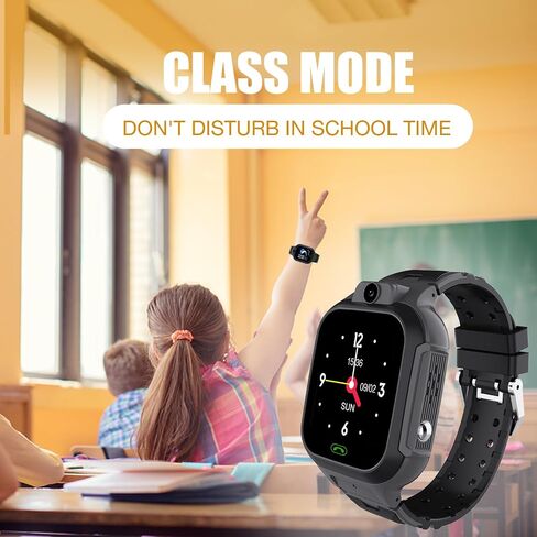 4G Kids Smart Watch GPS Tracker - Smartwatch with Two Way Call Video Calling Voice Chat SOS Class Mode Stopwatch Pedometer Games Wi-Fi Touch Screen Alarm Clock Smartwatches for Boys Girl (Pink) in Saudi Arabia