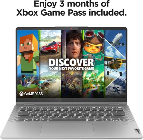 Lenovo IdeaPad Flex 5i - (2023) - دفتر ملاحظات يومي - كمبيوتر محمول 2 -in -1 - Windows 11-14 "عرض شاشة اللمس Wuxga - ذاكرة 8 جيجابايت - تخزين 256 جيجا بايت - Intel Core I5-1335U - Arctic Gray (متجدد) in Kuwait