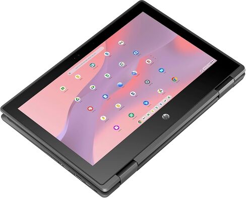 HP Chromebook 11 X360 EE Fortis Pro 2-in-1 Laptop (11.6 "شاشة تعمل باللمس ، ذاكرة الوصول العشوائي 8 جيجا بايت ، تخزين 128 جيجا بايت ، Intel N4500) ، مقاومة للانسكاب ومقاومة للتسرب ، قابلة للتحويل ، الطلاب ، الأعمال ، المنزل ، كاميرا الويب ، OS Chrome OS in Kuwait