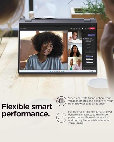 Lenovo Ideapad 5i Touchscreen Laptop - 2 in 1 Laptop with Digital Pen, Windows 11 Pro, Intel 10-Core 7 150U, 1920 x 1200 Display, Fingerprint, Backlit KB (16GB RAM, 1TB SSD) in Saudi Arabia