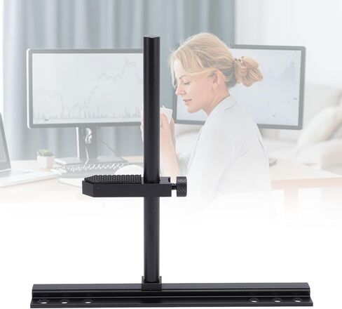 شريحة دعم GPU ، حامل GPU القابل للضبط ، دعم بطاقة الرسومات ، حامل بطاقة ألومنيوم مقطع فيديو SAG مناسبة لعشاق 9 سم 12cm 14cm (أسود) in Kuwait