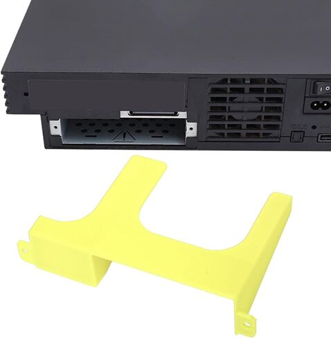 قوس تصاعد SSD HDD ، محول محرك أقراص ثابتة من 2.5 إلى 3.5 بوصة ، محول علبة SSD ، شريحة مطبوعة ثلاثية الأبعاد ، لوحدة التحكم SCPH 30000 SPH 50000 (أصفر) in Kuwait