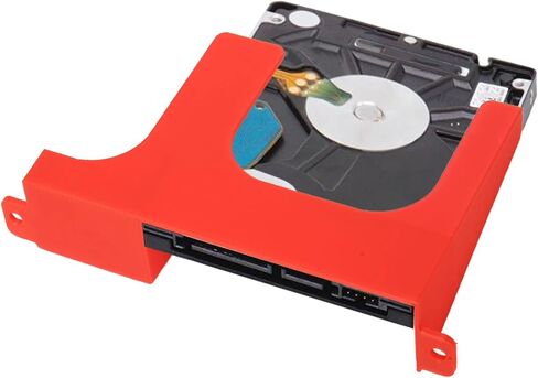 قوس تصاعد SSD HDD ، محول محرك أقراص ثابتة من 2.5 إلى 3.5 بوصة ، محول علبة SSD ، شريحة مطبوعة ثلاثية الأبعاد ، لوحدة التحكم SCPH 30000 SPH 50000 (أصفر) in Kuwait