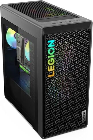Lenovo Legion Tower 5 Gen 8 Gening Desktop ، AMD Ryzen 7 7700 حتى 5.3 جيجا هرتز ، NVIDIA RTX 4070 Super 12GB GDDR6X ، 64 GB DDR5 ، 2 TB SSD ، WI-FI 6E ، لوحة مفاتيح واحدة ، Windows 11 Pro ، Gaming Mouse in Kuwait