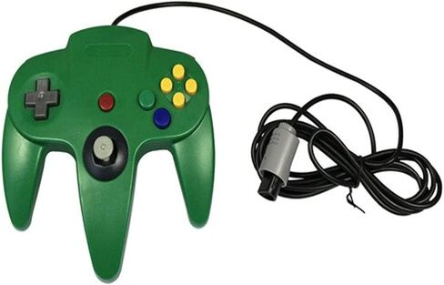 Generic Wired Game Controller For N64 Color Green in Saudi Arabia