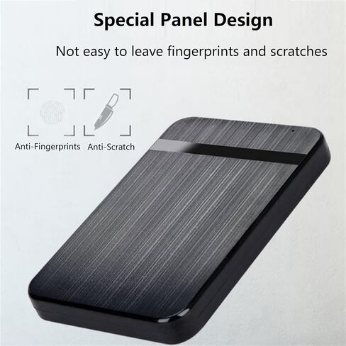 النوع C 2.5 بوصة SATA Mobile HDD Case مع كابل USB ، USB 3.0/2.0 إلى SATA حاوية محرك الأقراص الثابت in Kuwait
