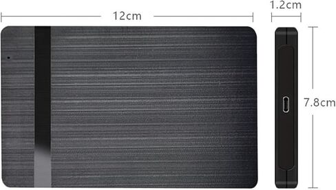 النوع C 2.5 بوصة SATA Mobile HDD Case مع كابل USB ، USB 3.0/2.0 إلى SATA حاوية محرك الأقراص الثابت in Kuwait