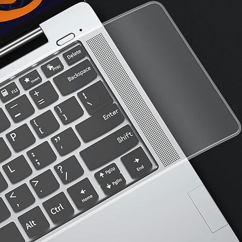 2 Pcs Universal Laptop Keyboard Covers, Clear Silicone Keyboard Dust Cover, Reusable Dustproof Laptop Keyboard Cover, Ultra Thin Waterproof Keyboard Cover Skin for 13"-17" Laptop Notebook (15-17Inch) in Saudi Arabia