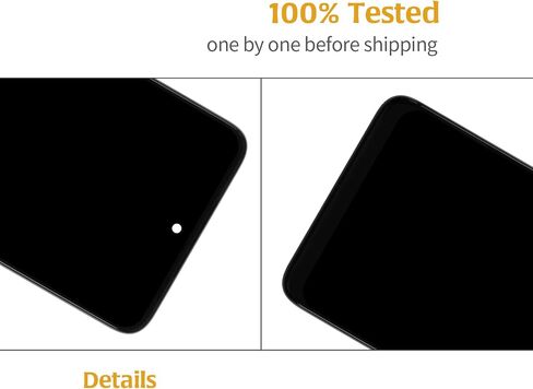 A-MIND for Moto G 5G 2025 6.7" LCD Screen Replacement with Frame (Black) – Original Display Assembly for XT2513 XT2513-1 XT2513V Touch Digitizer Full Assembly Repair Kit in Saudi Arabia