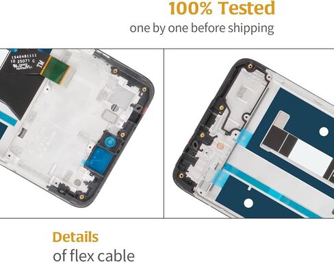 A-MIND for Moto G 5G 2025 6.7" LCD Screen Replacement with Frame (Black) – Original Display Assembly for XT2513 XT2513-1 XT2513V Touch Digitizer Full Assembly Repair Kit in Saudi Arabia